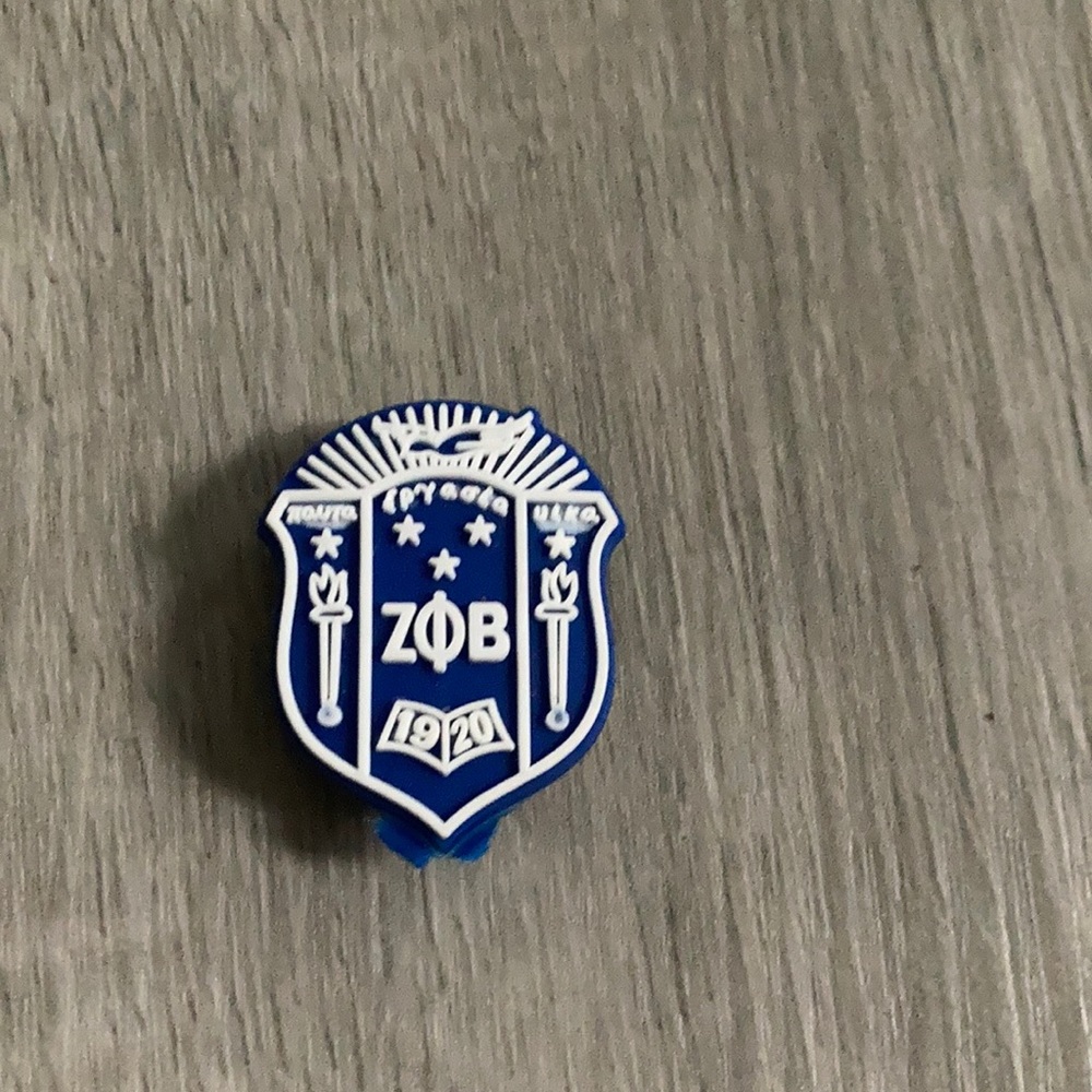 Inspired zeta phi beta croc charm